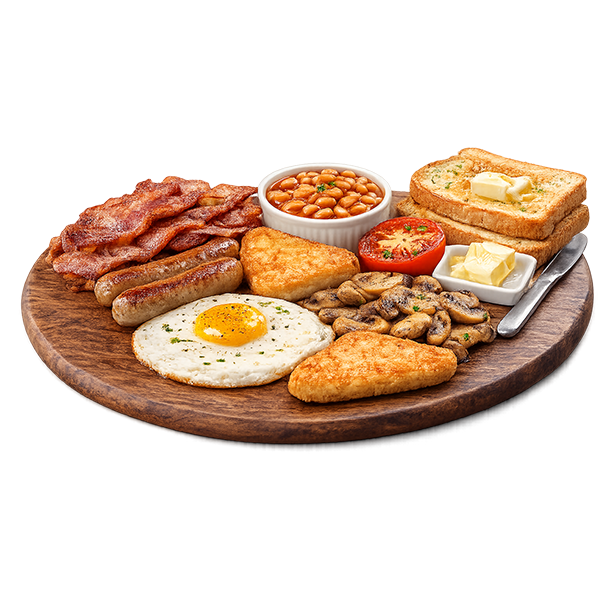 Medo cafe Edinburgh Full English Breakfast 