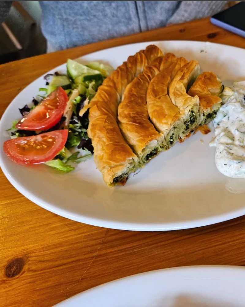 Borek Served in Medo cafe Edinburgh